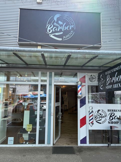 Barber Shop Frontansicht 